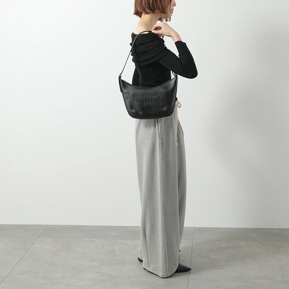Balenciaga Mary Kate 2way Shoulder Bag leather BLACK